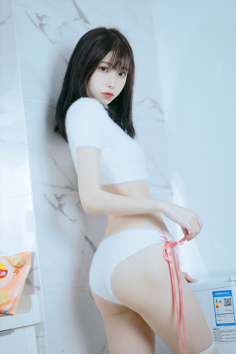Cosplay 许岚LAN – 纯欲毛衣の写真 8