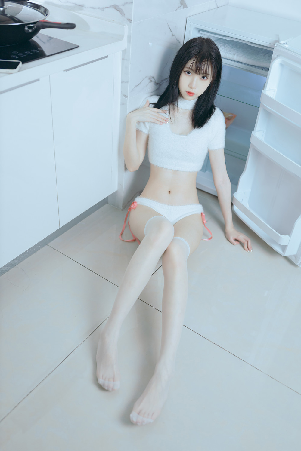 Cosplay 许岚LAN – 纯欲毛衣の写真 21