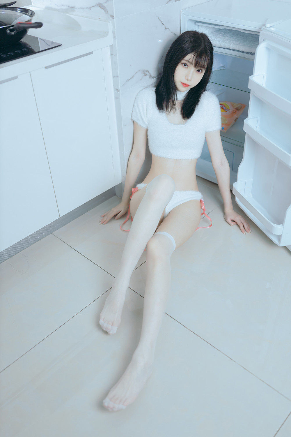 Cosplay 许岚LAN – 纯欲毛衣の写真 22