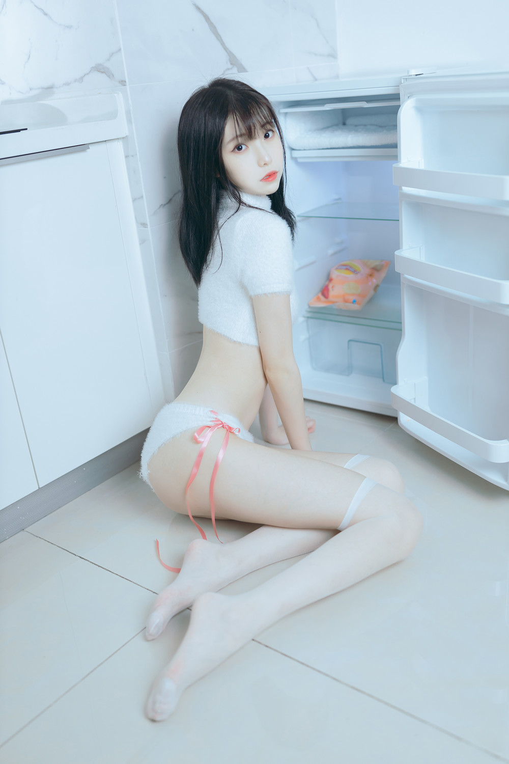 Cosplay 许岚LAN – 纯欲毛衣の写真 23