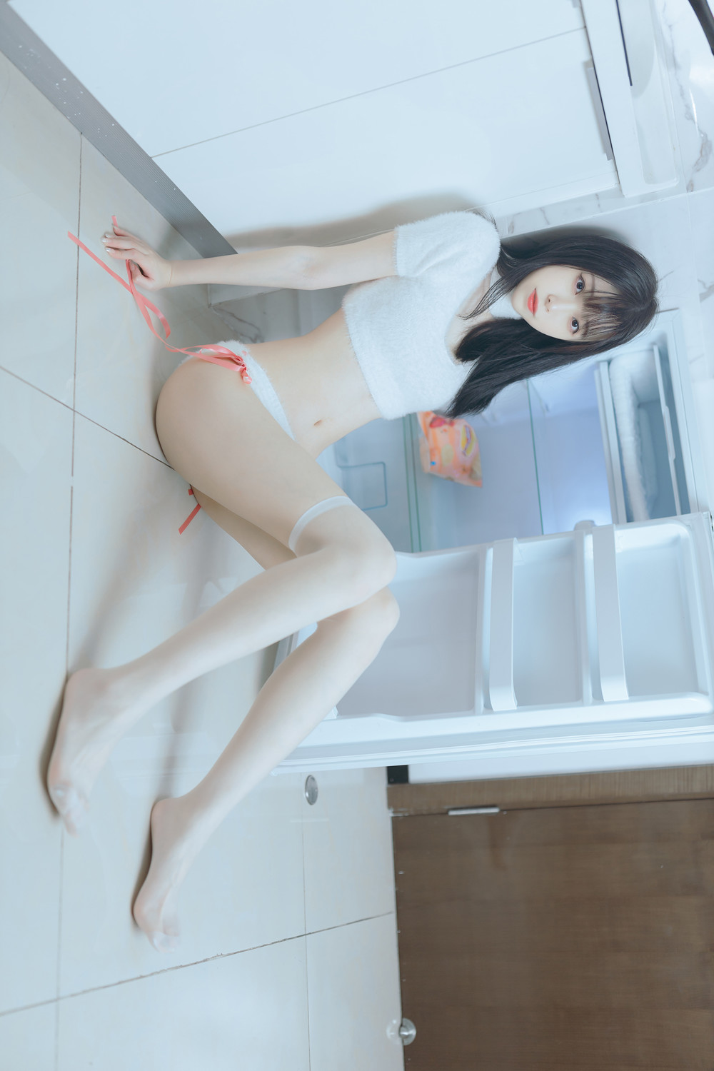 Cosplay 许岚LAN – 纯欲毛衣の写真 28