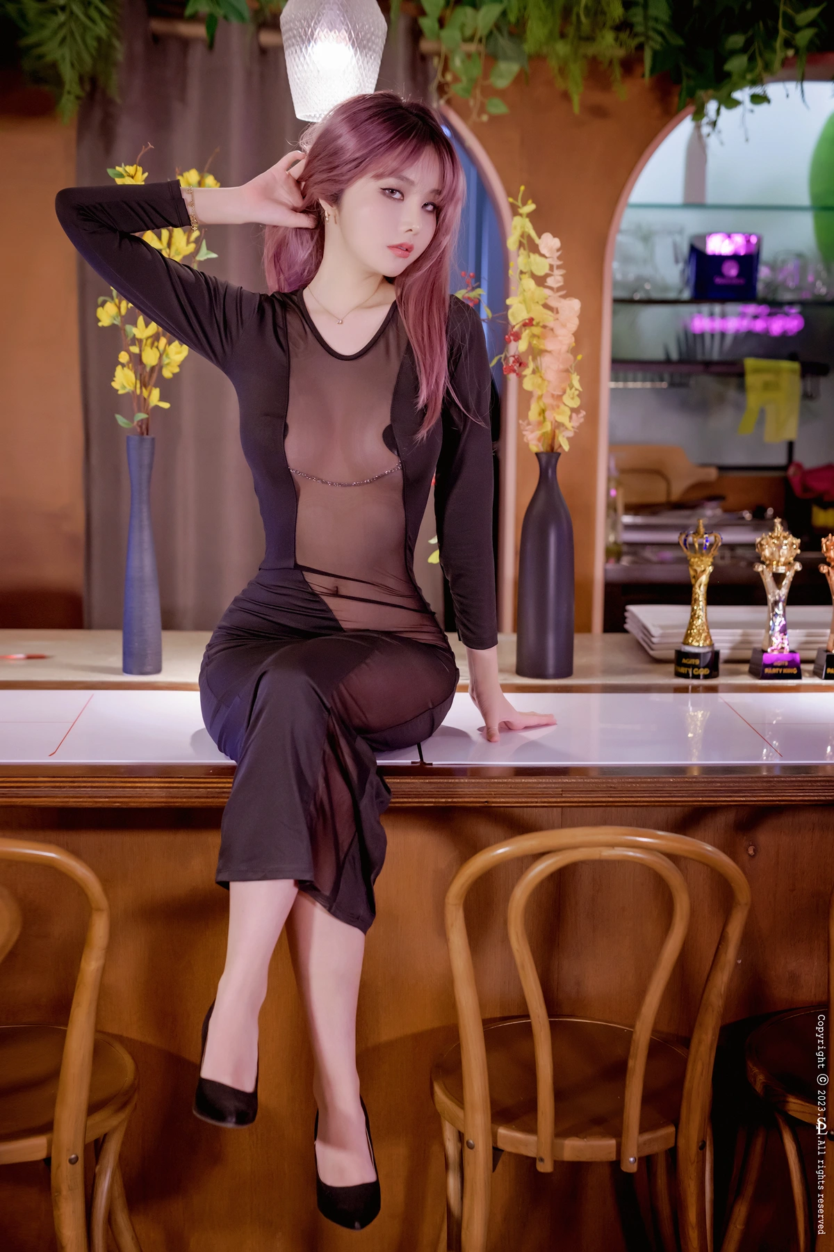 Yuna 유나, SAINT Photolife Vol.52 「See-through Part.2」の写真 35