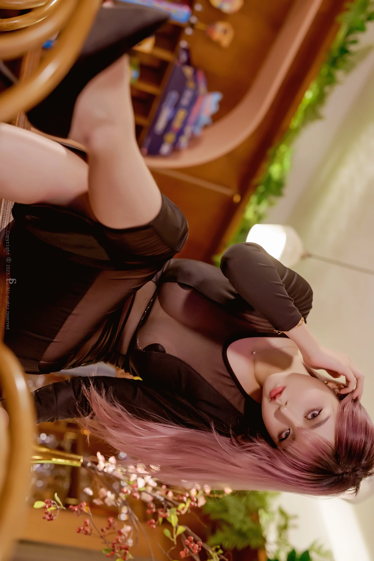 Yuna 유나, SAINT Photolife Vol.52 「See-through Part.2」の写真 36