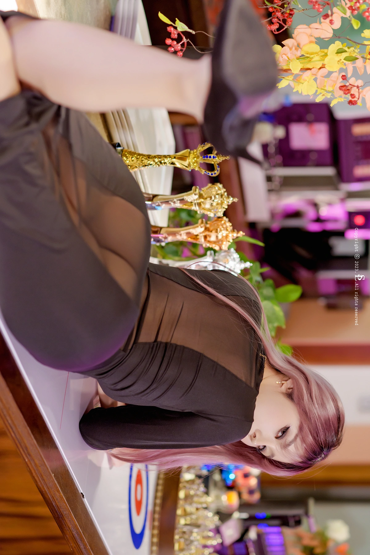 Yuna 유나, SAINT Photolife Vol.52 「See-through Part.2」の写真 43