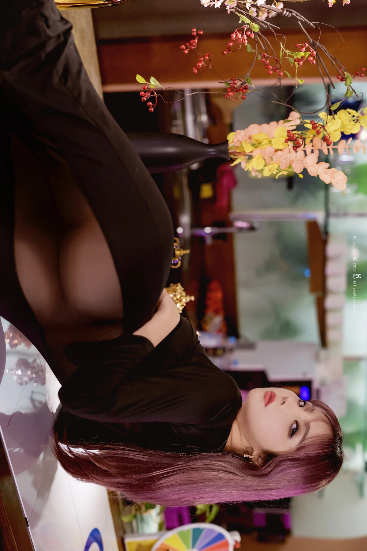 Yuna 유나, SAINT Photolife Vol.52 「See-through Part.2」の写真 45