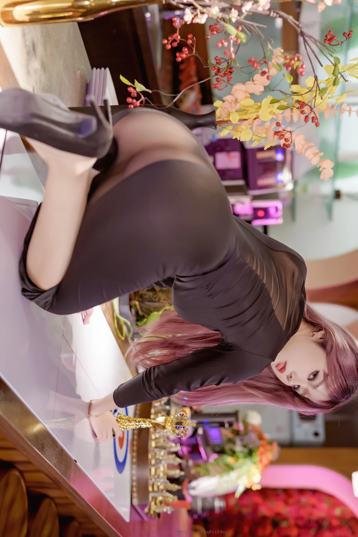 Yuna 유나, SAINT Photolife Vol.52 「See-through Part.2」の写真 50