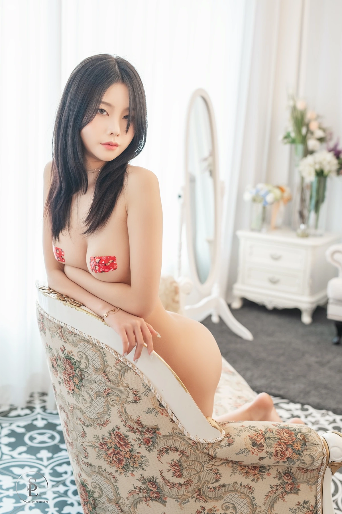 Yuna 유나, SAINT Photolife 「Pink Baby」の写真 50