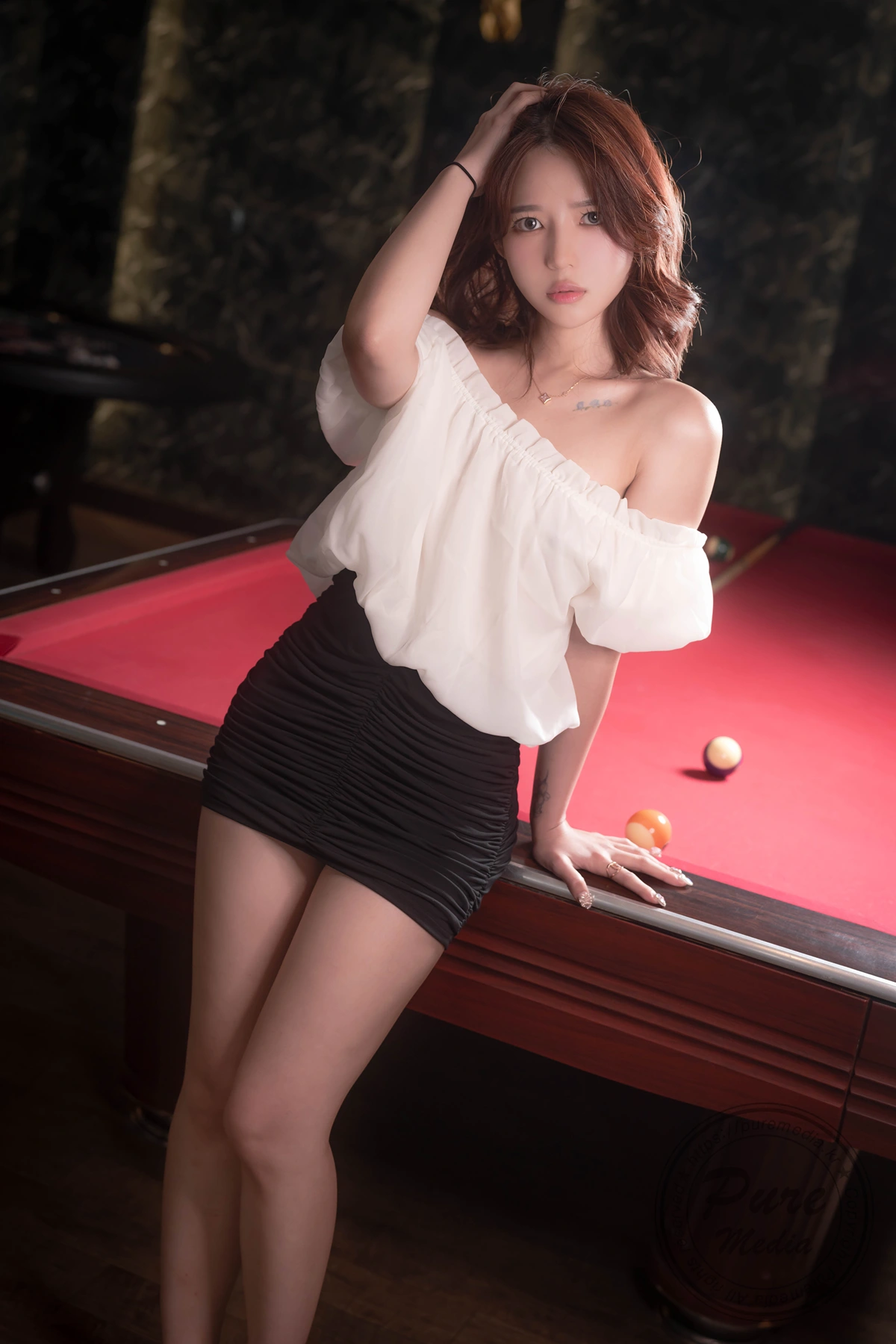 Yeha 예하, Pure Media Vol.305 「Hard Balls & Red Hole」 Set.01の写真 33