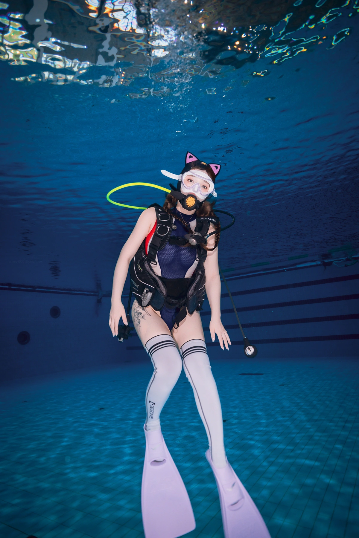 Son Yeeun 손예은, DJAWA 「Swimming Lessons Underwater」 Set.05の写真 15
