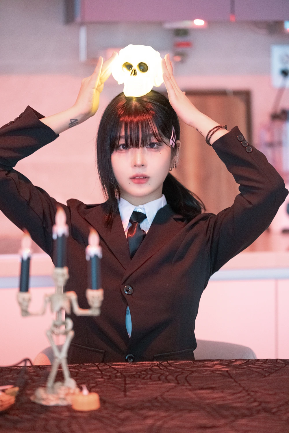 JangJoo 장주, Halloween 장주 할로윈 기념 체인소 맨 ‘코베니’ 코스프레の写真 2