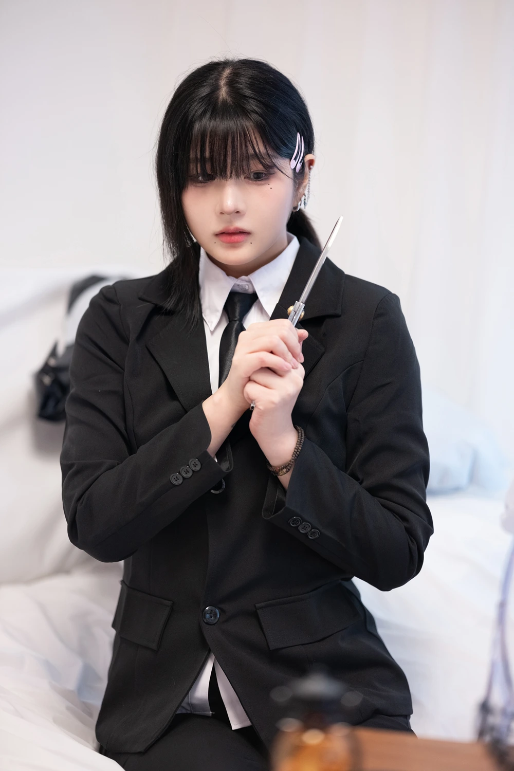 JangJoo 장주, Halloween 장주 할로윈 기념 체인소 맨 ‘코베니’ 코스프레の写真 11