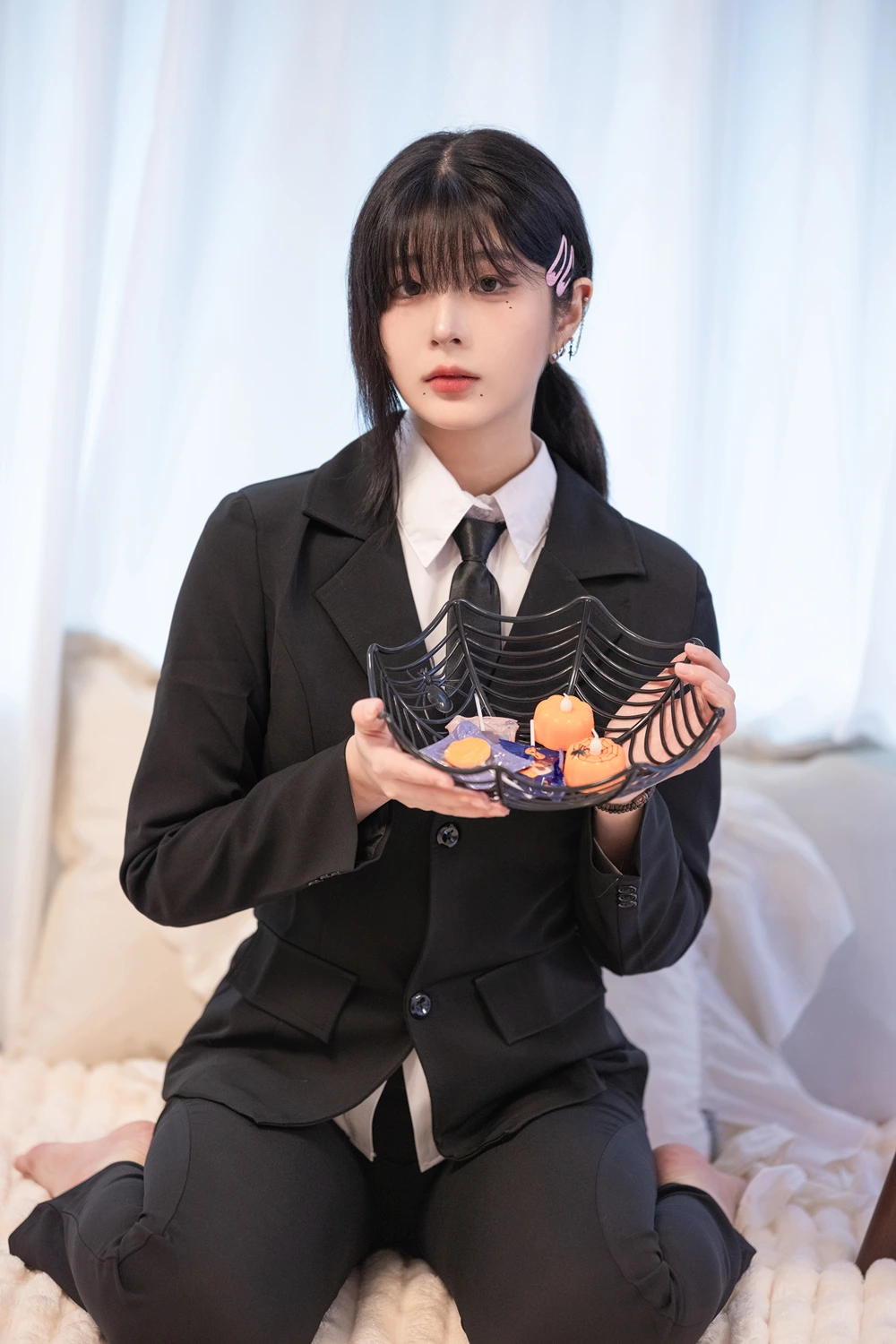 JangJoo 장주, Halloween 장주 할로윈 기념 체인소 맨 ‘코베니’ 코스프레の写真 26