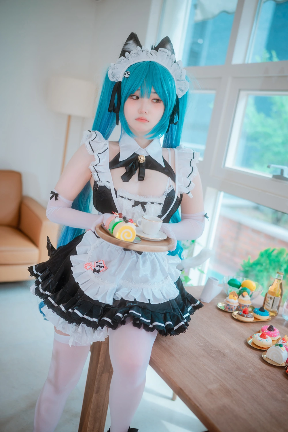 Bambi 밤비, DJAWA 「Nikke Privaty Unkind Maid」 Set.02の写真 14