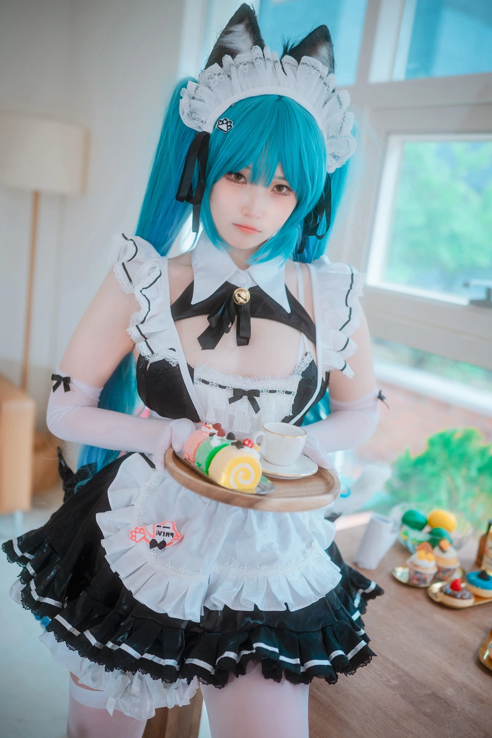Bambi 밤비, DJAWA 「Nikke Privaty Unkind Maid」 Set.02の写真 15