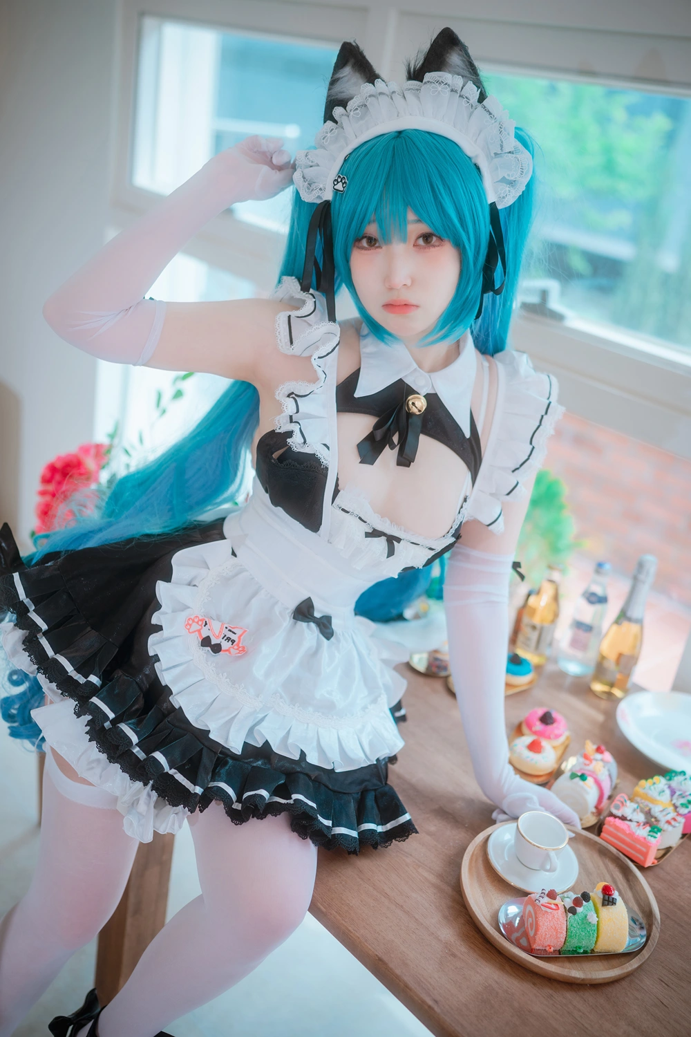Bambi 밤비, DJAWA 「Nikke Privaty Unkind Maid」 Set.02の写真 17