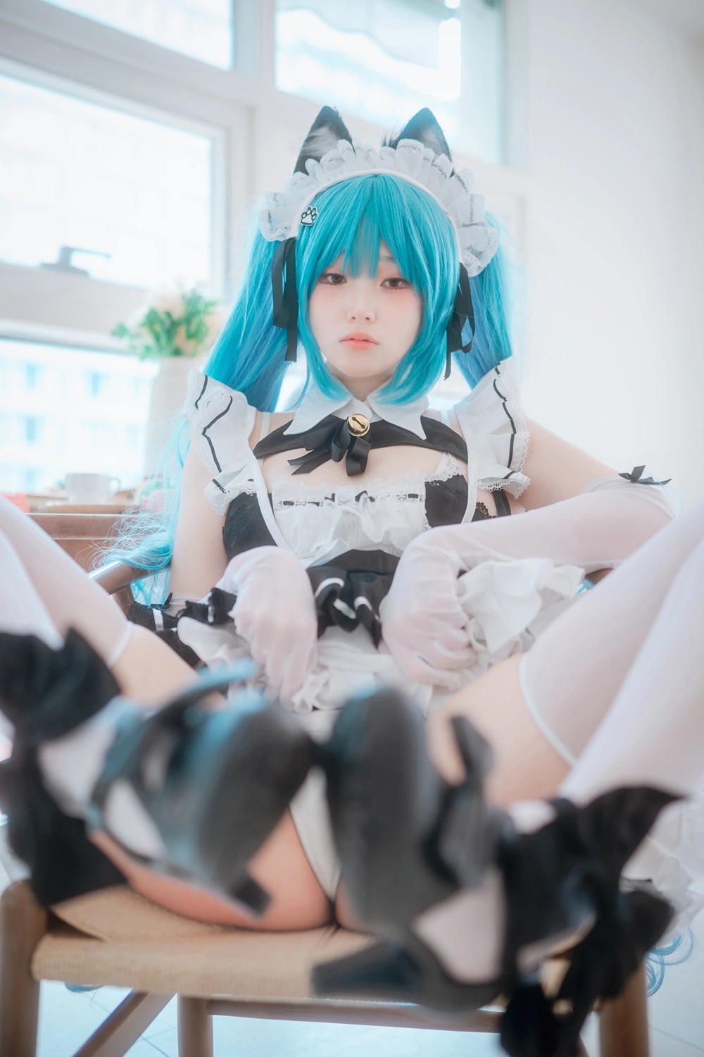 Bambi 밤비, DJAWA 「Nikke Privaty Unkind Maid」 Set.02の写真 27