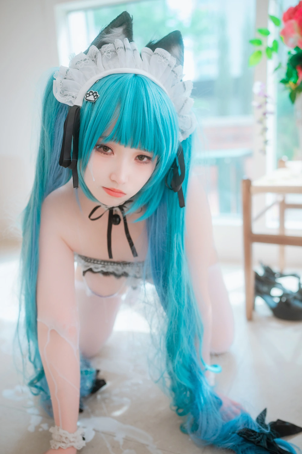 Bambi 밤비, DJAWA 「Nikke Privaty Unkind Maid」 Set.02の写真 68