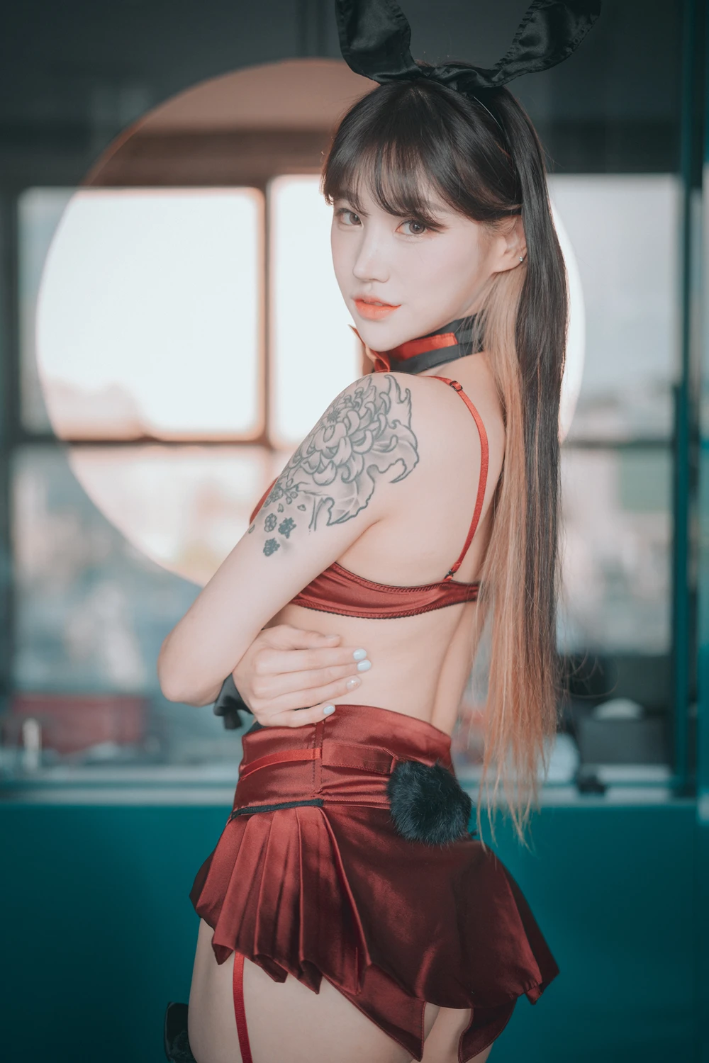 Taeri 태리 – DJAWA 「Red Velvet Bunny Girl」の写真 3