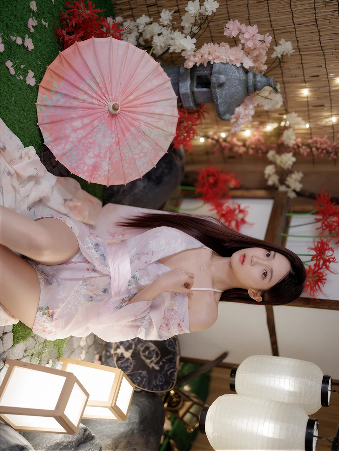 Hayun 하윤 – Bimilstory 「Vol.16 Cherry Blossom Date」の写真 5