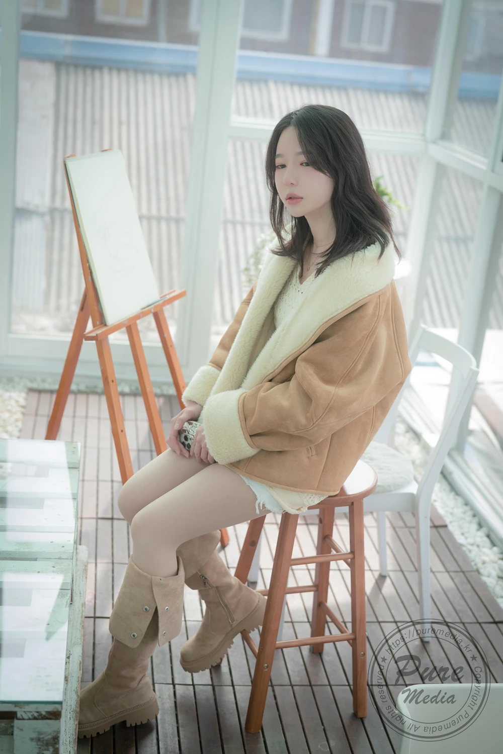Yeha 예하 – Pure Media Vol.321 「The Nude Model」の写真 6
