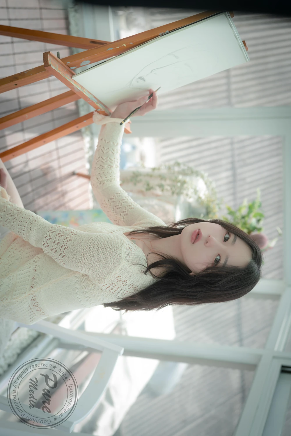 Yeha 예하 – Pure Media Vol.321 「The Nude Model」の写真 8