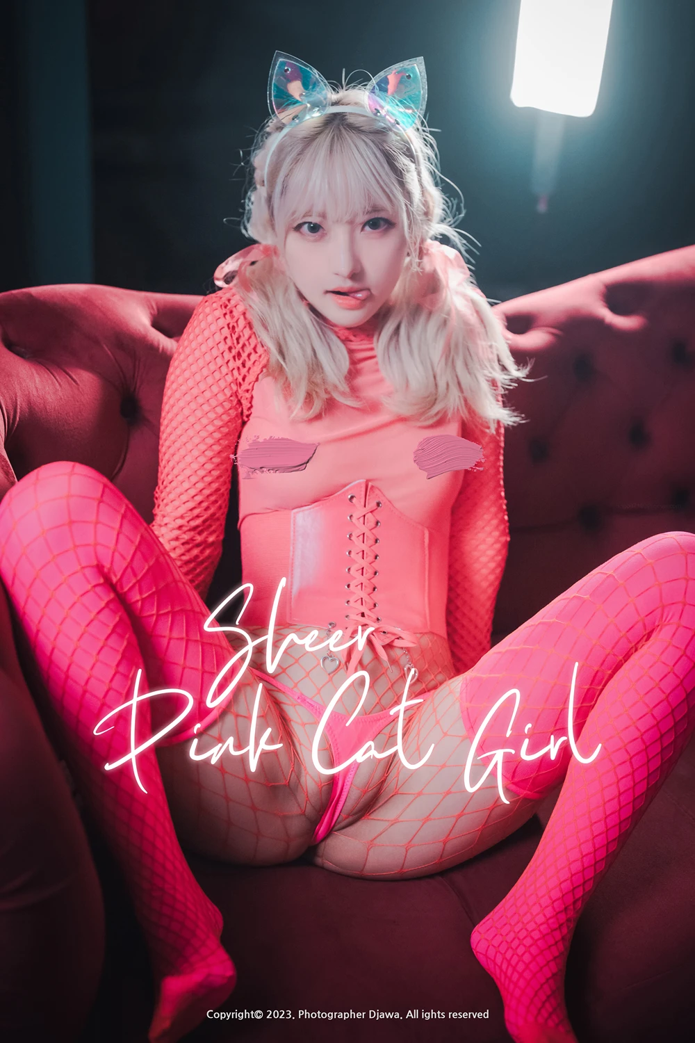 HaNari 하나리 – DJAWA 「Sheer Pink Cat Girl」
