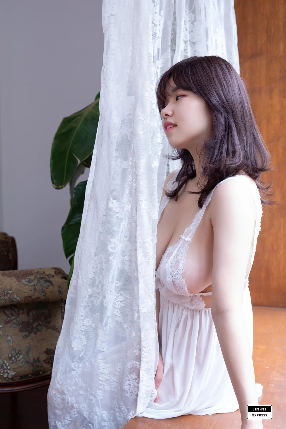 Merry（メリ）｜白いレースのポートレートの写真 23