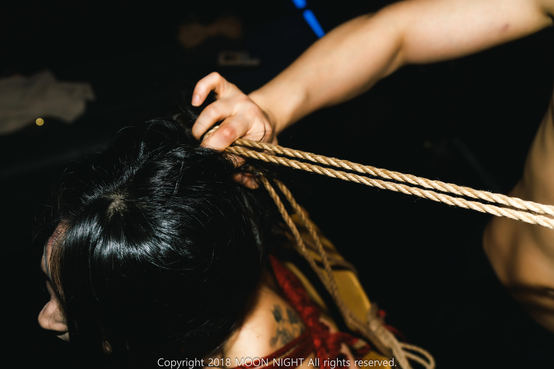 Mona 모나, [Moon Night Snap] SM Club 아트 본디지 (with 마스터) Set.02の写真 40