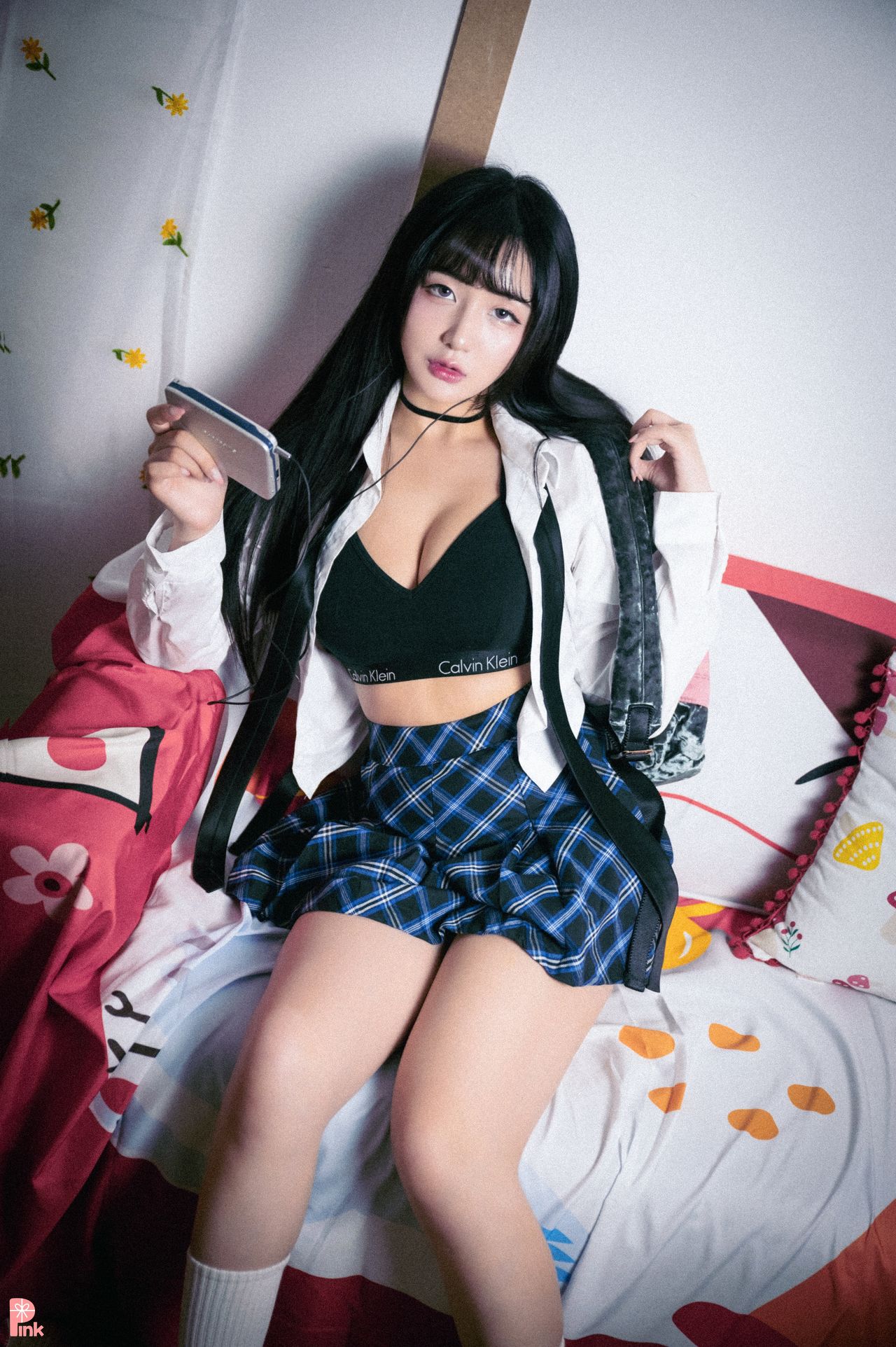 Han Jina 한지나, [PINK] 지나의 교복 생활 (Dark Ver)の写真 10