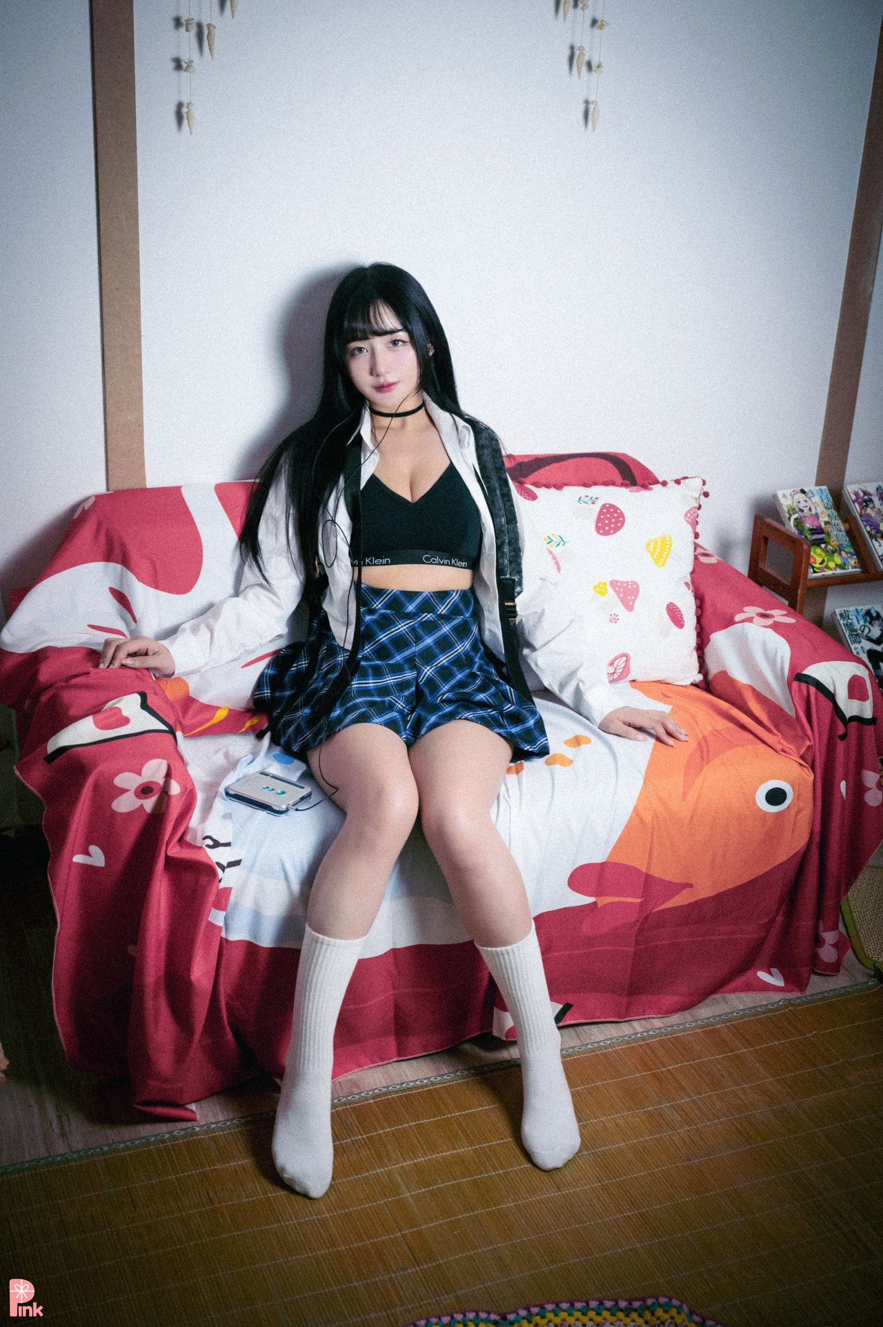 Han Jina 한지나, [PINK] 지나의 교복 생활 (Dark Ver)の写真 11