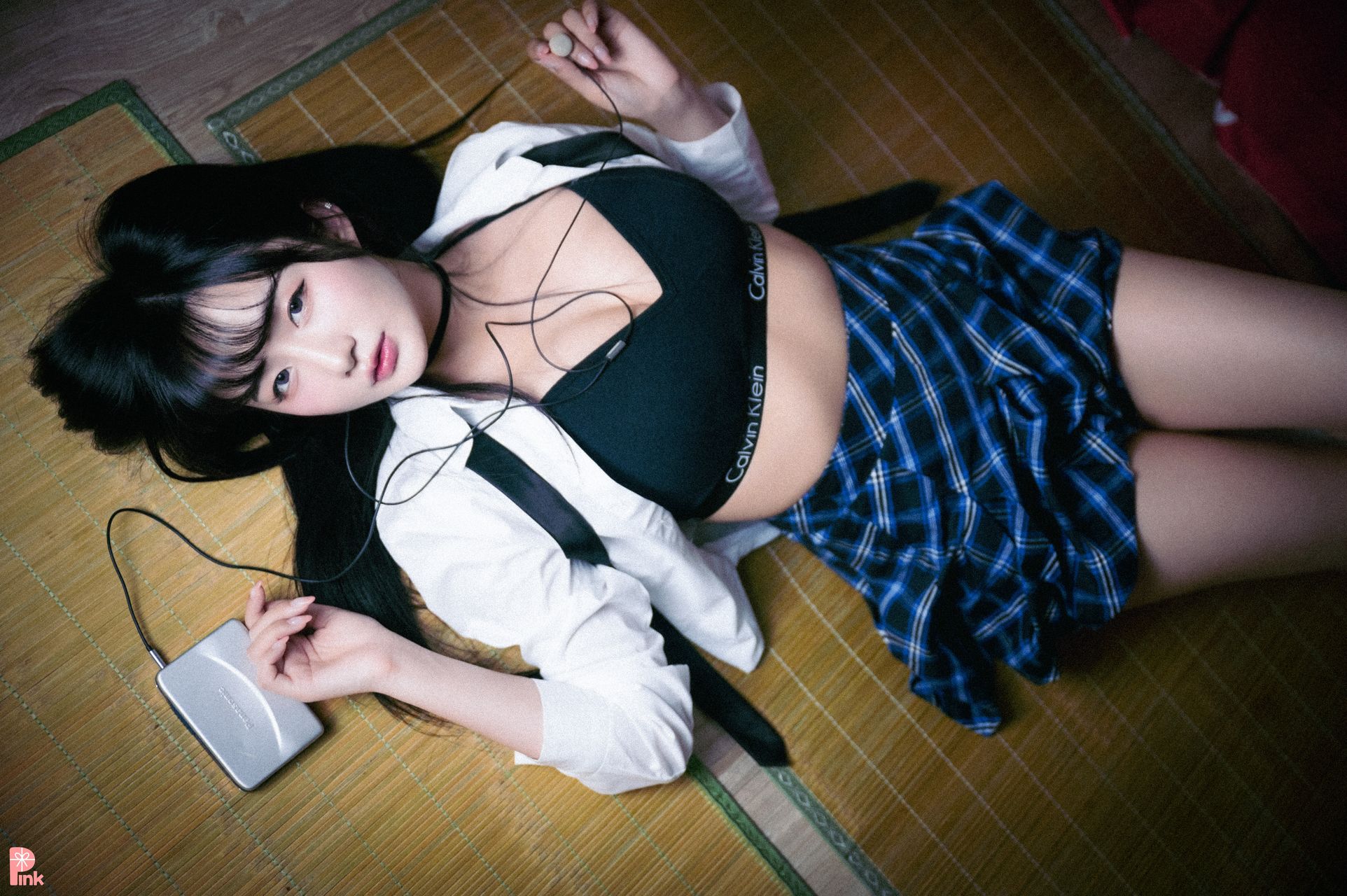 Han Jina 한지나, [PINK] 지나의 교복 생활 (Dark Ver)の写真 20