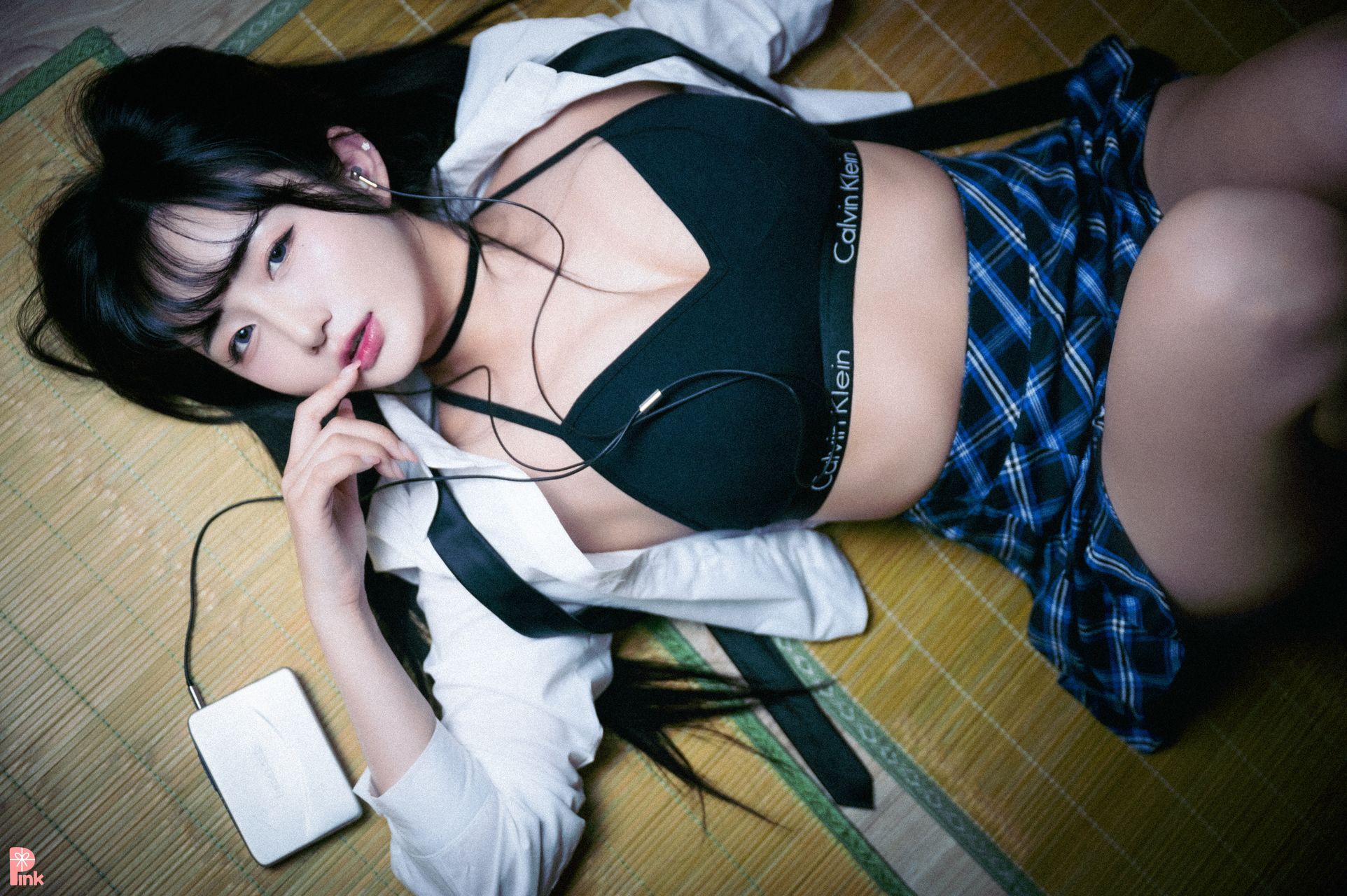 Han Jina 한지나, [PINK] 지나의 교복 생활 (Dark Ver)の写真 24