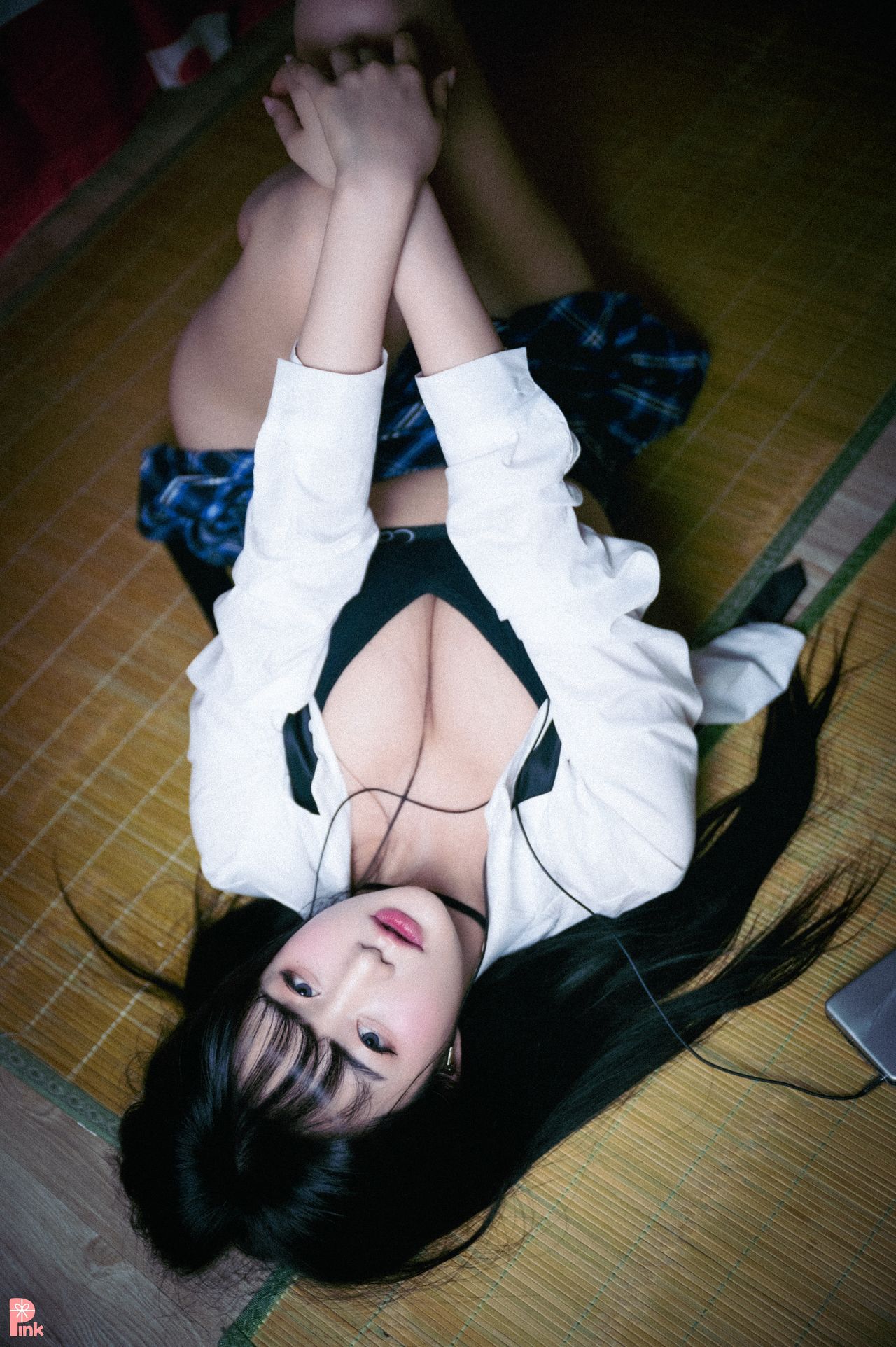 Han Jina 한지나, [PINK] 지나의 교복 생활 (Dark Ver)の写真 26