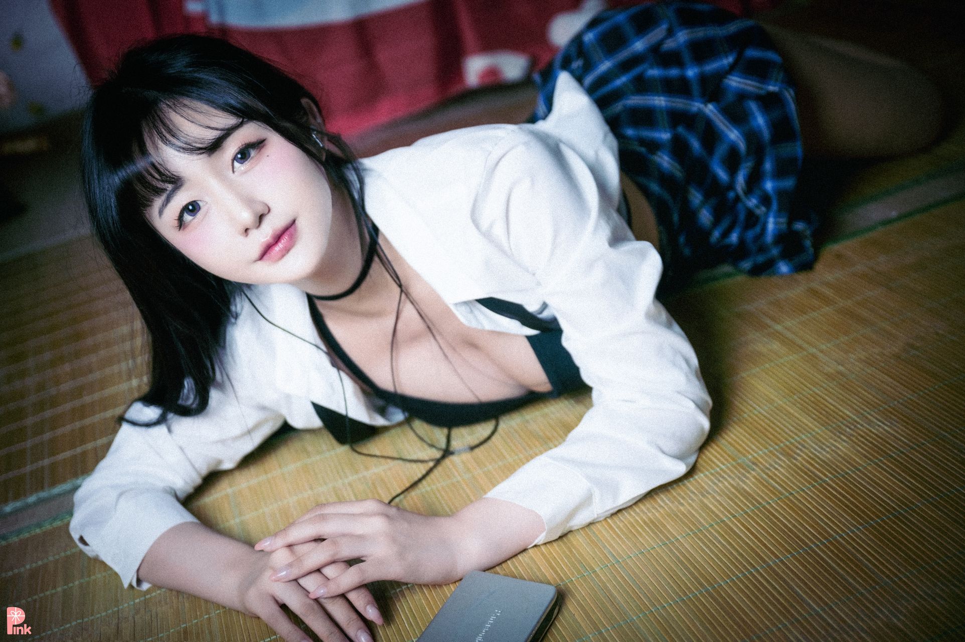 Han Jina 한지나, [PINK] 지나의 교복 생활 (Dark Ver)の写真 30