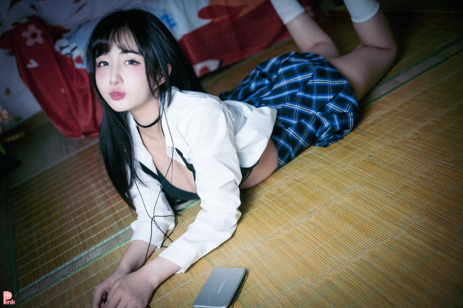 Han Jina 한지나, [PINK] 지나의 교복 생활 (Dark Ver)の写真 32