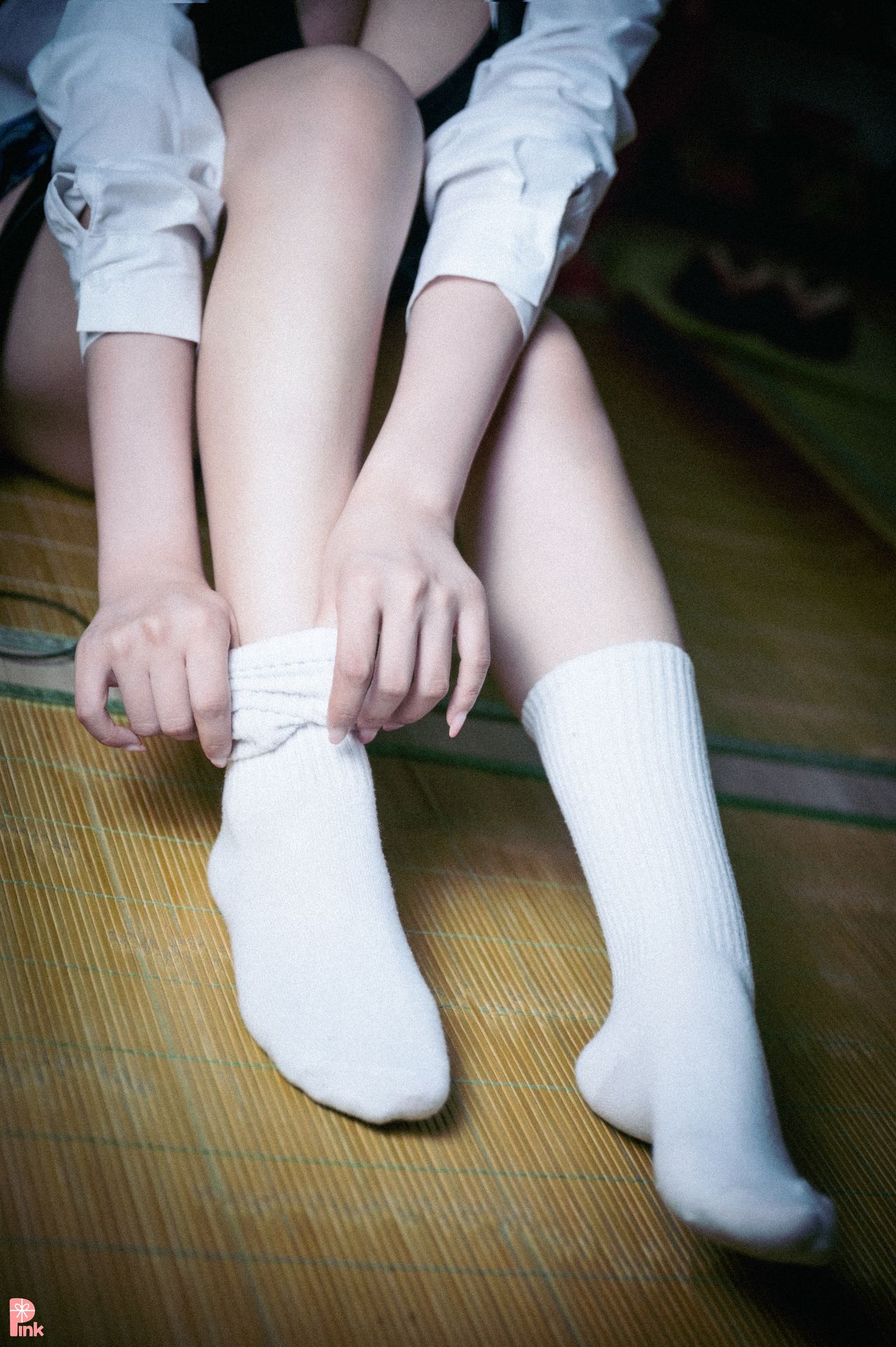 Han Jina 한지나, [PINK] 지나의 교복 생활 (Dark Ver)の写真 34