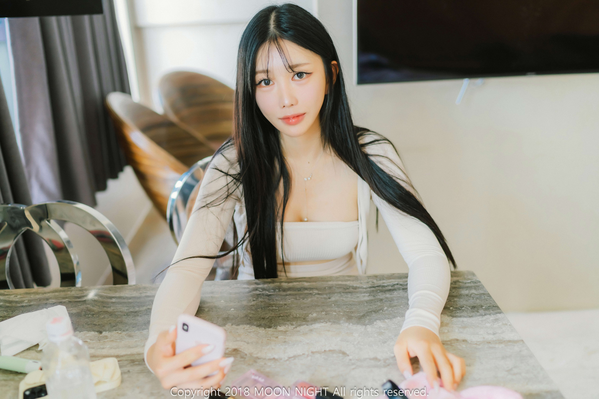 Yunjin 챌이, [Moon Night Snap] Honey Peach Hocance Set.02の写真 4