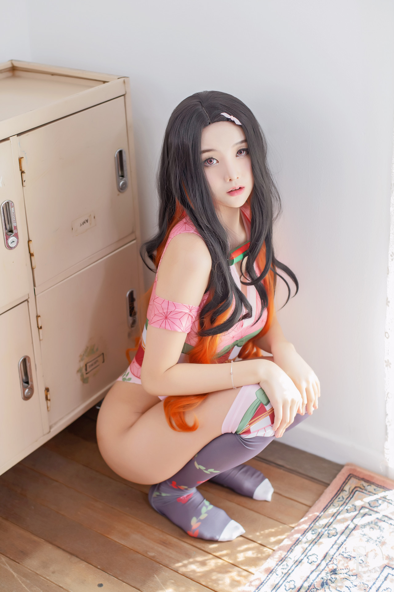 Yuna 유나, [SAINT Photolife] Nezuko x Shinobuの写真 13