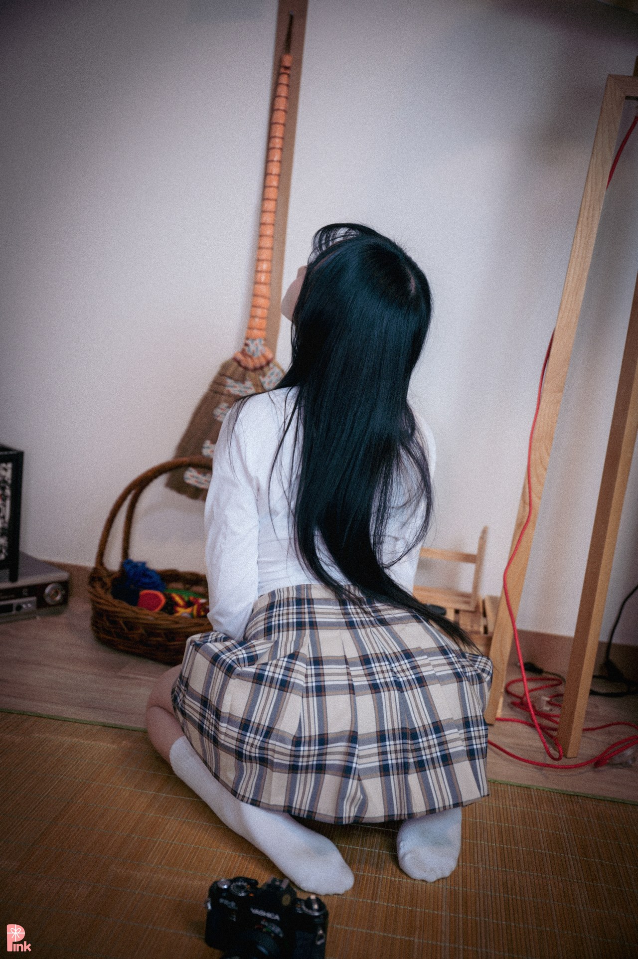 Han Jina 한지나, [PINK] 지나의 교복 생활 (Bright Ver)の写真 24