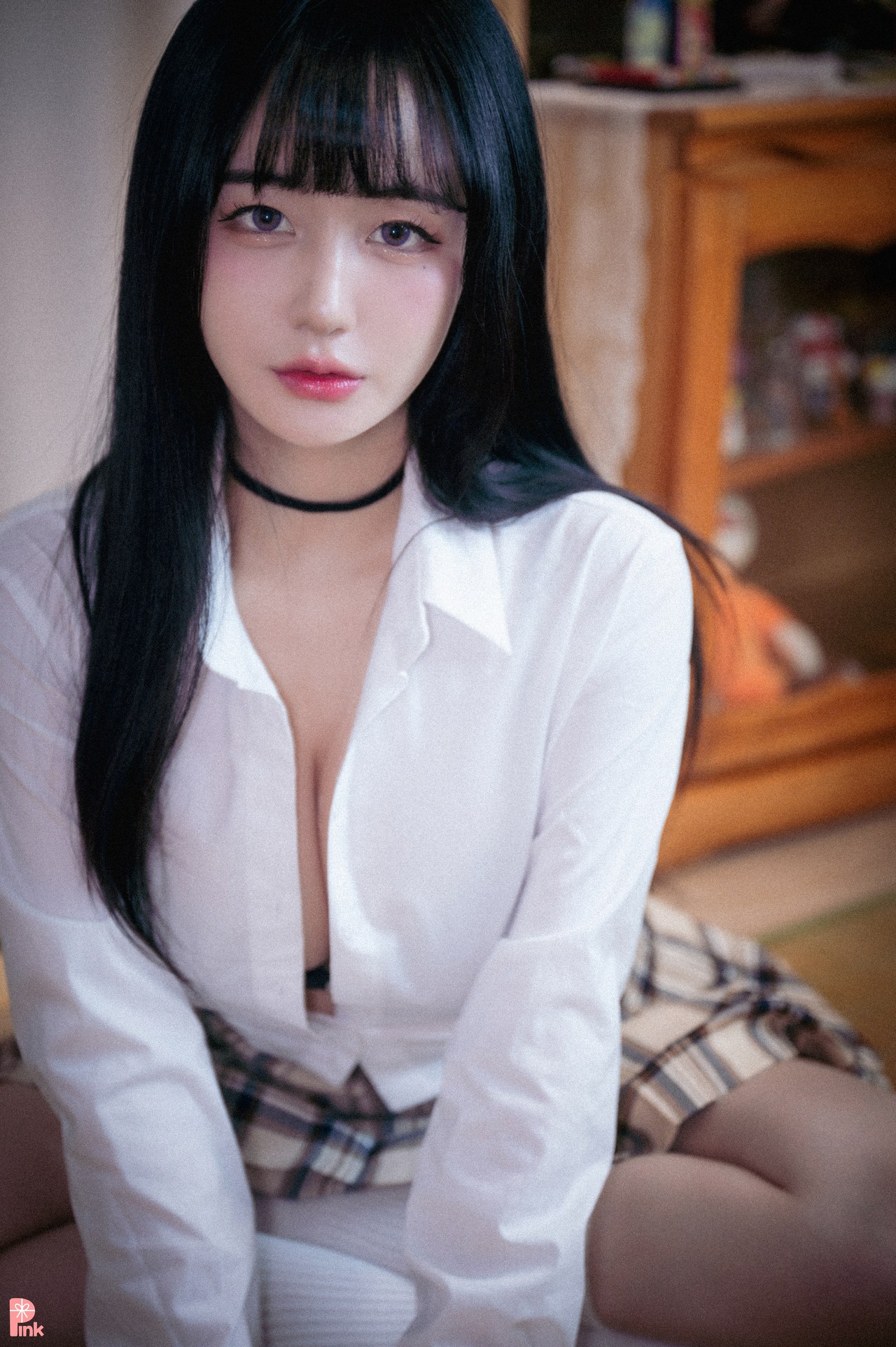 Han Jina 한지나, [PINK] 지나의 교복 생활 (Bright Ver)の写真 31