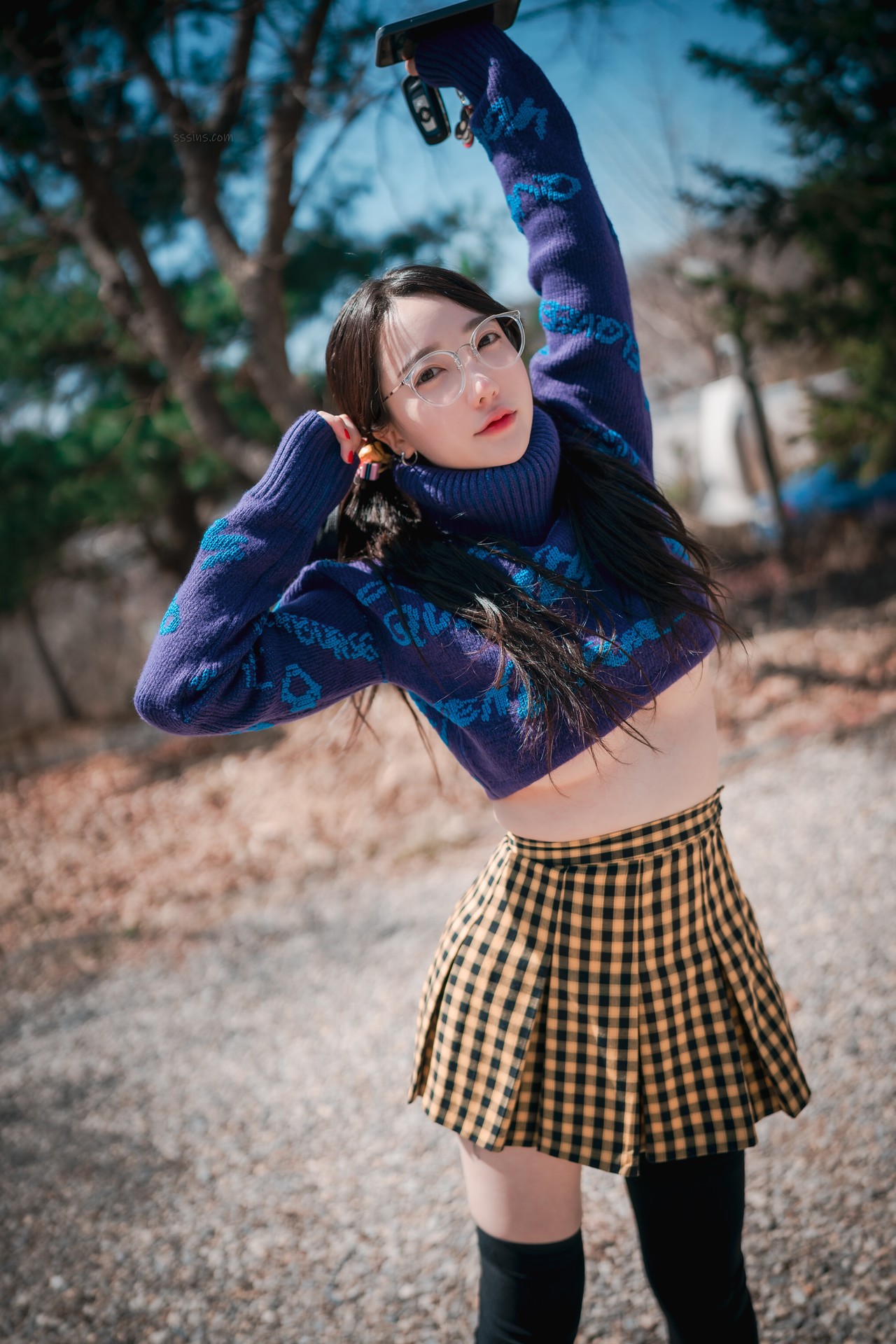 Son Yeeun 손예은, [DJAWA] Early Spring Walk in March Vol.2 (+S.Ver) Set.02の写真 47