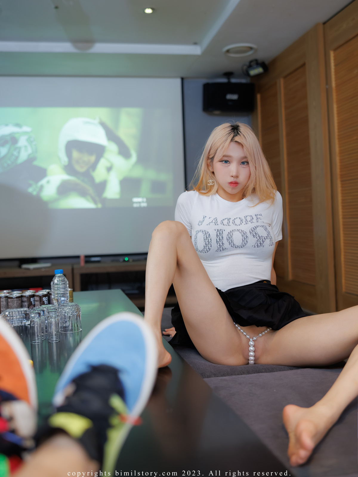 Taeri 태리, [Bimilstory] Karaoke Girl Bead Panty Set.01の写真 2