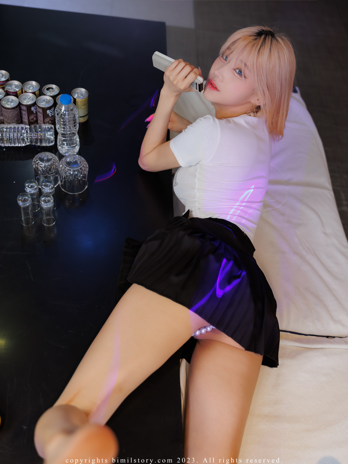Taeri 태리, [Bimilstory] Karaoke Girl Bead Panty Set.01の写真 12