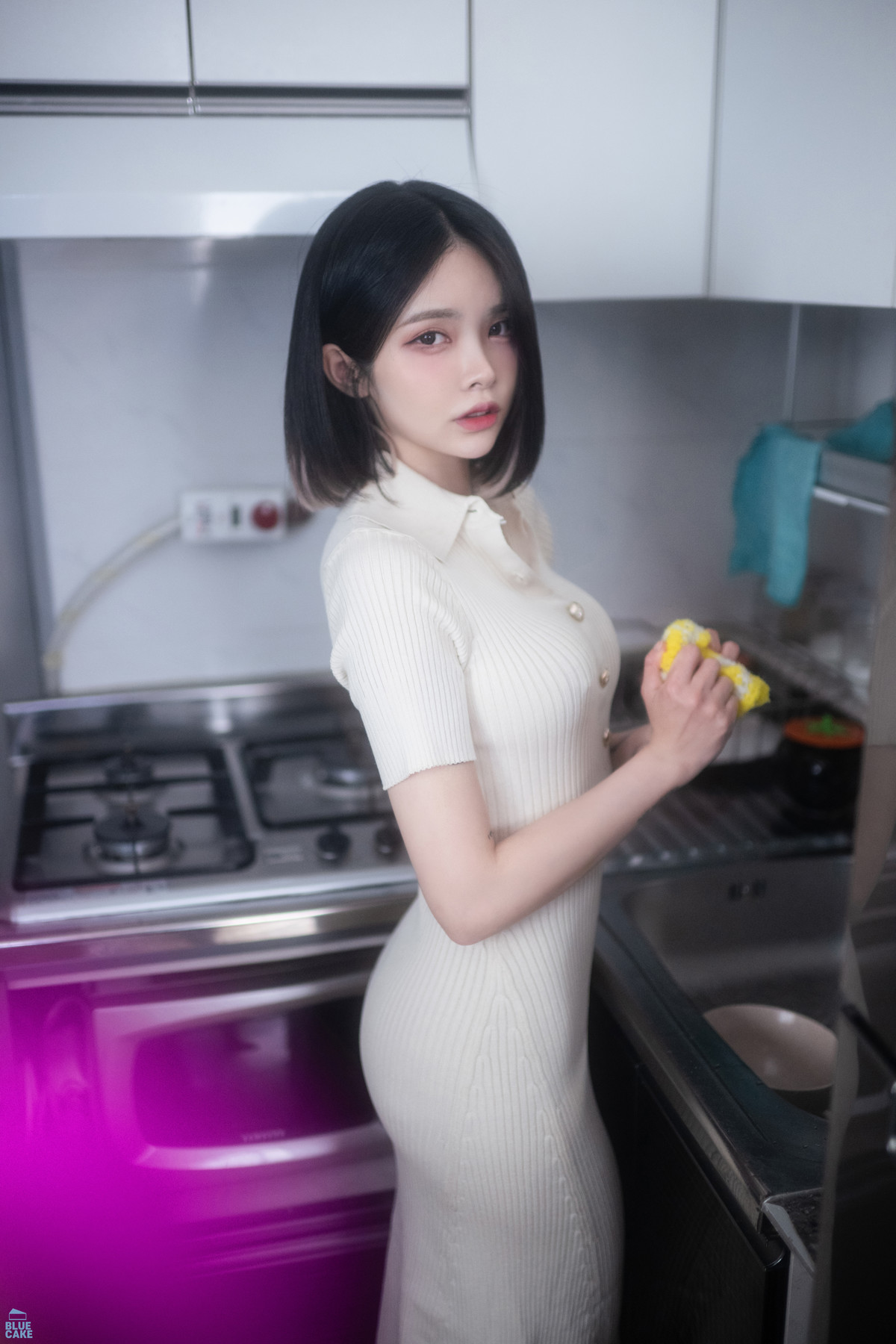 Yuka 유카, [BLUECAKE] Hikari CUM Set.01の写真 6