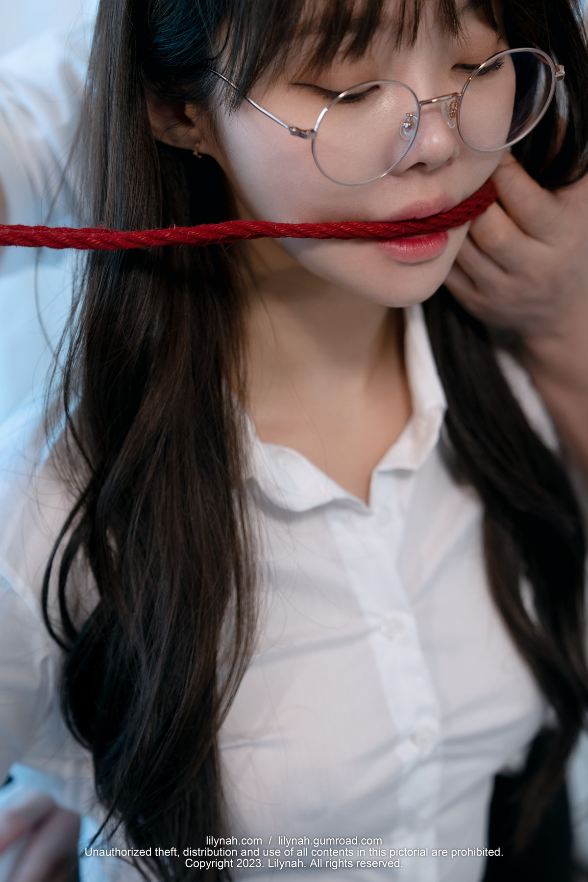 Inah 이나, [Lilynah] LW072 The Rope Play Set.01の写真 7