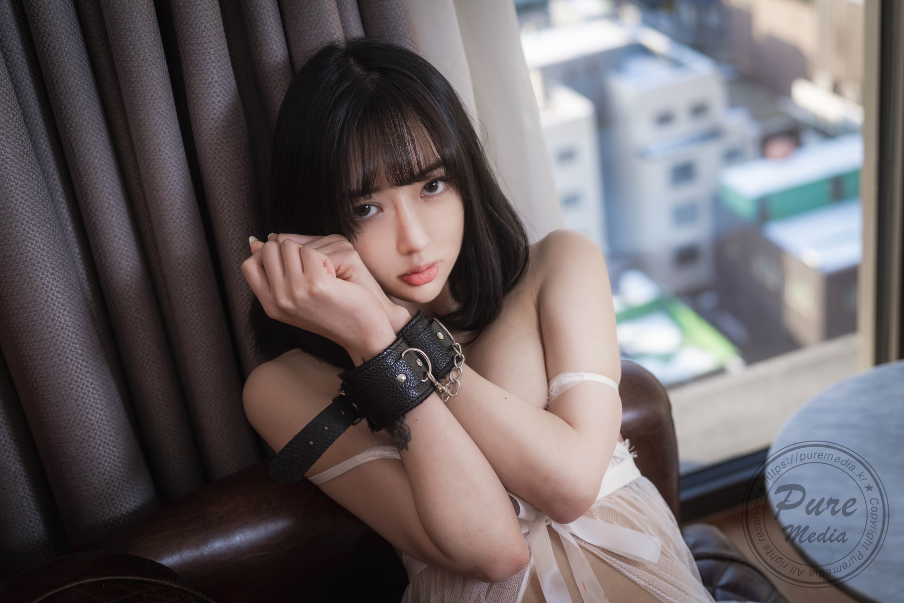 Jia 지아, [PURE MEDIA] Vol.222 Tamed Slave Girl Set.01の写真 21