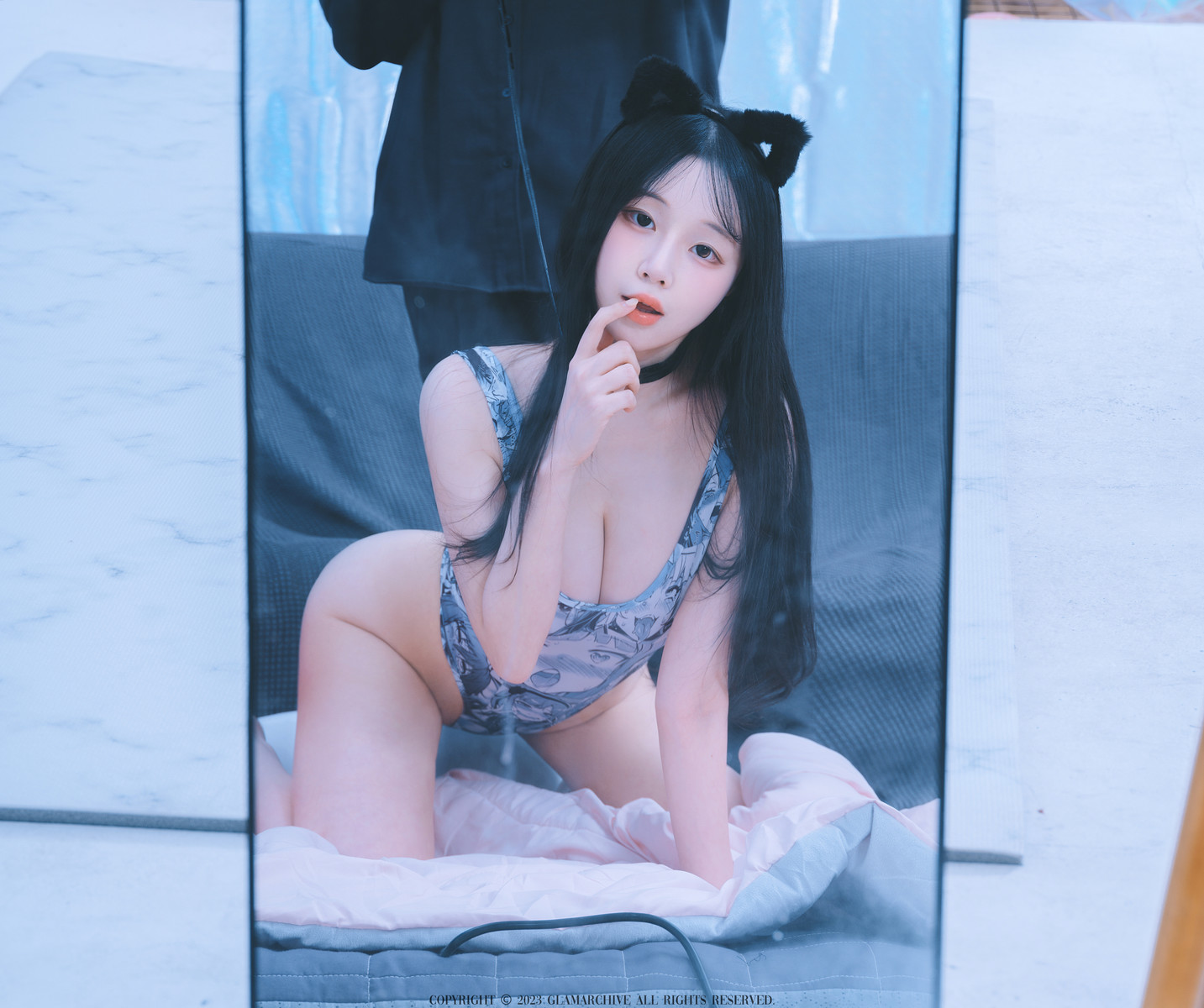 WooU 우유, [Glamarchive] No.08 HIGHLEGの写真 34