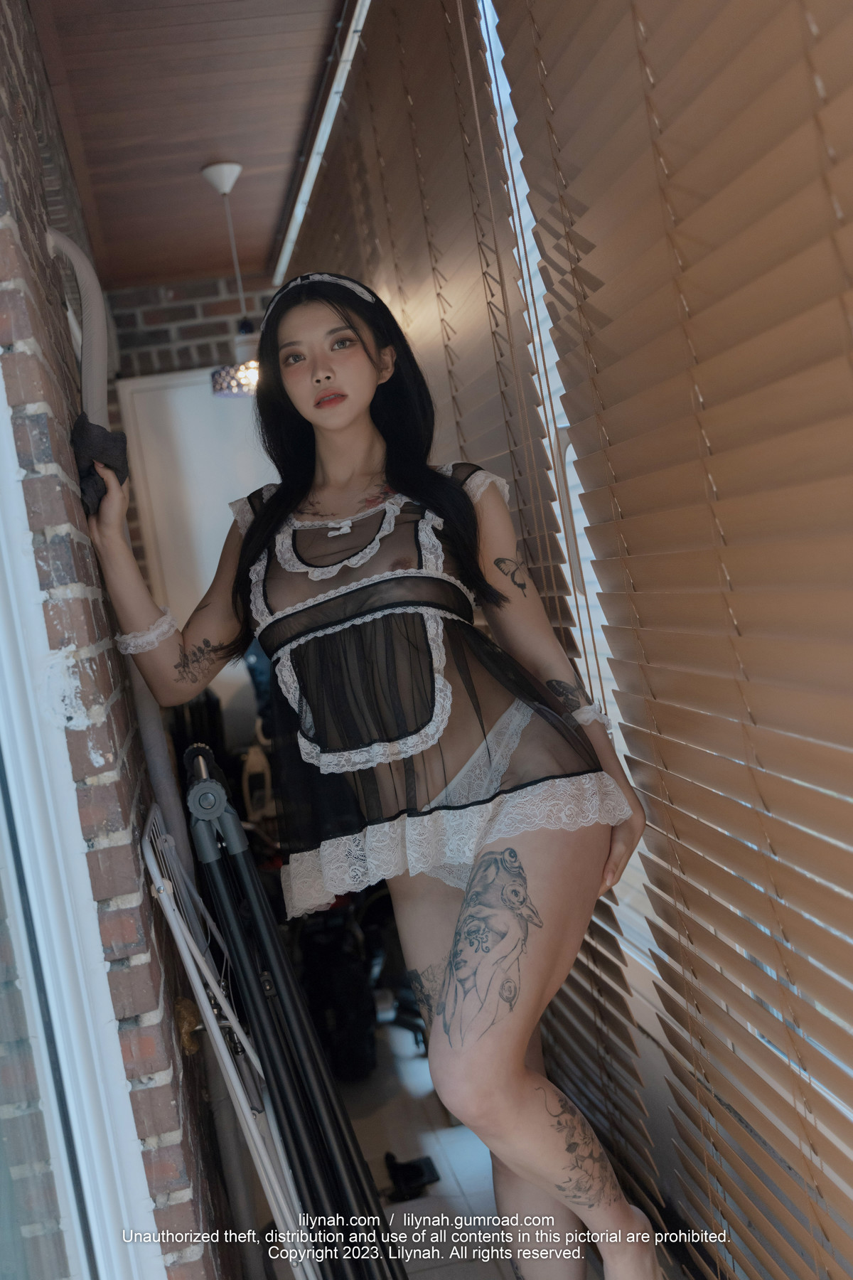 Mina 민아, [Lilynah] LW070の写真 5