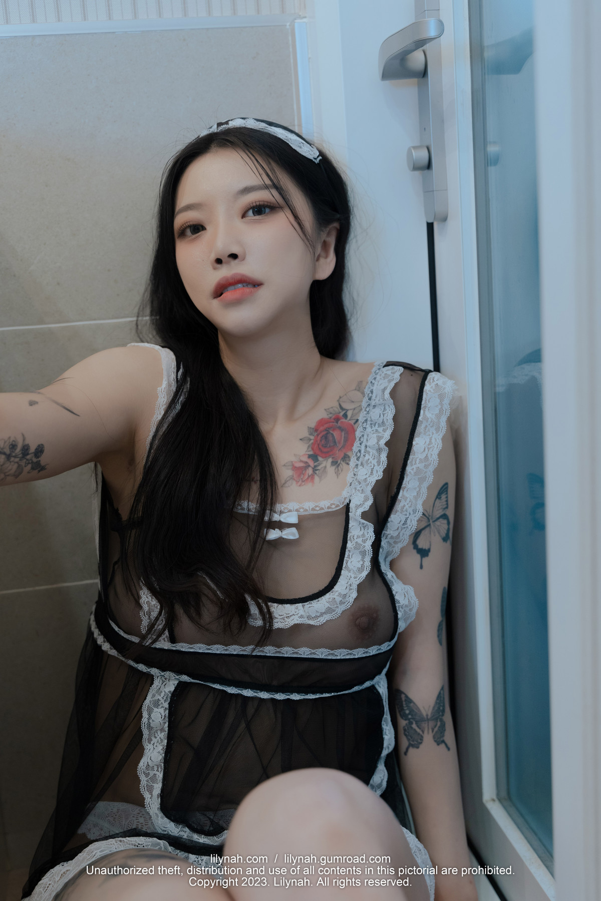 Mina 민아, [Lilynah] LW070の写真 26