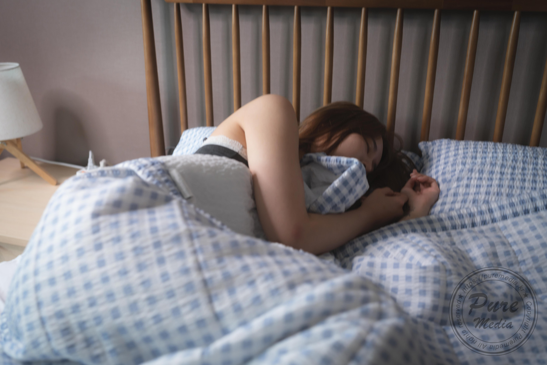 Yeha 예하, [PURE MEDIA] Vol.249 Bad Delivery Guy and New Wife Set.01の写真 2
